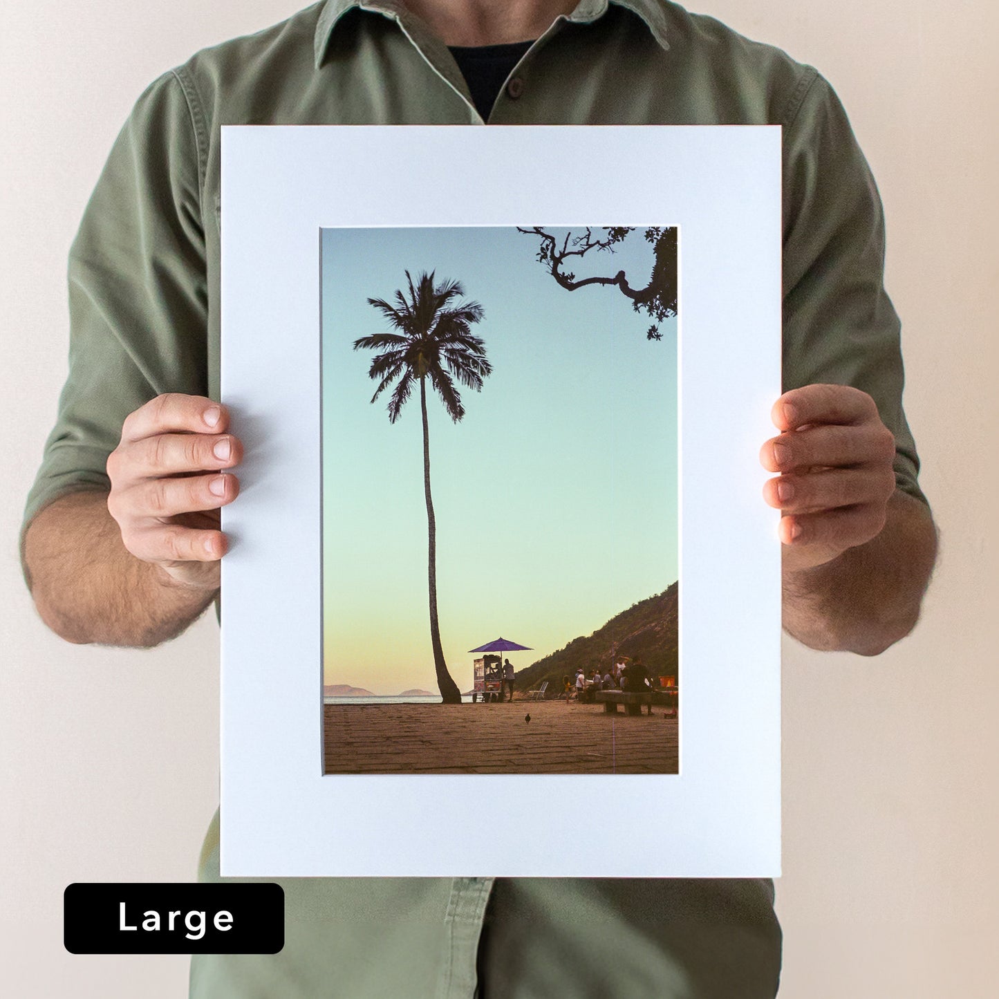 Rio de Janeiro Palm Tree Print | Brazil
