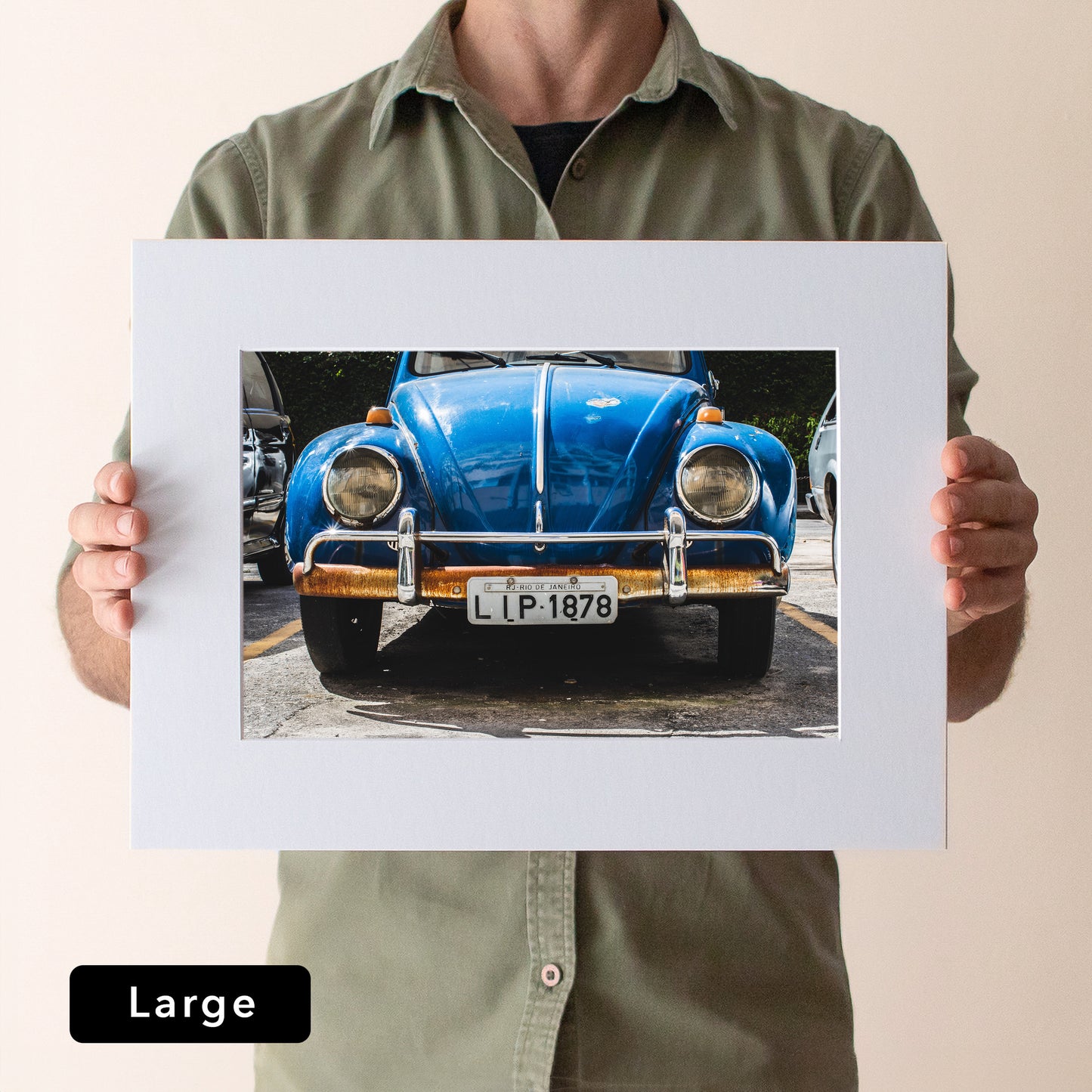 VW Beetle Print | Rio de Janeiro