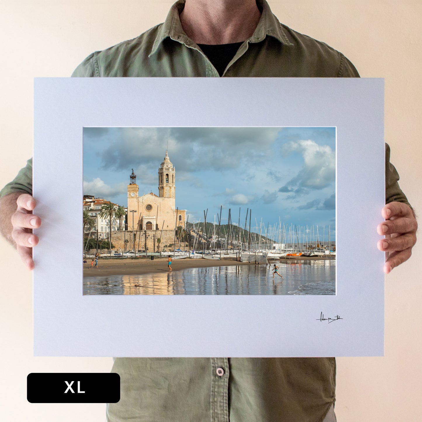 Sitges Reflection Print | Spain