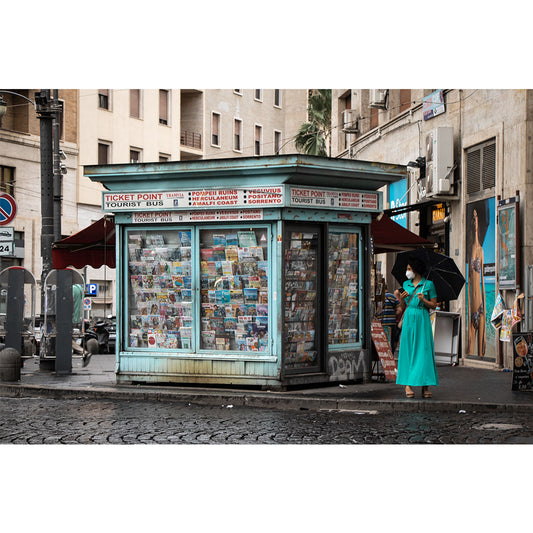 Naples Newstand Print | Italy