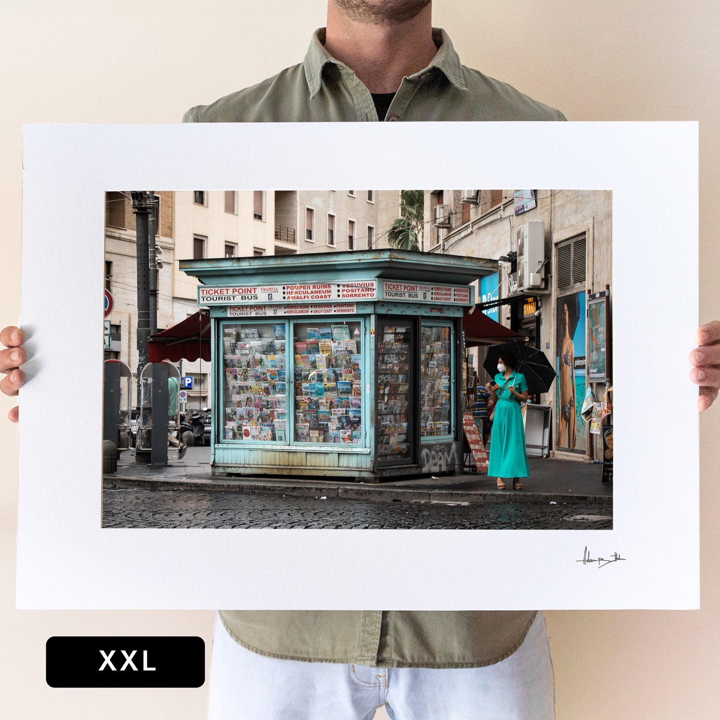 Naples Newstand Print | Italy