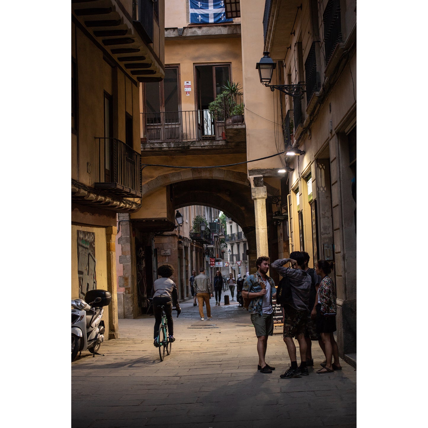 Barcelona Old City Print | Spain