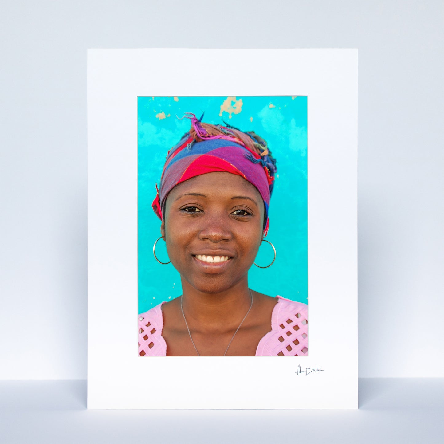 Smiling Eyes Print | Mozambique