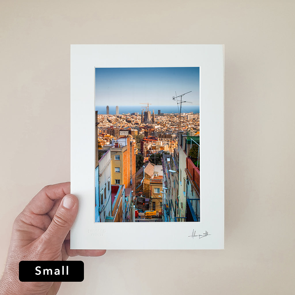 Barcelona Cityscape Print | Spain