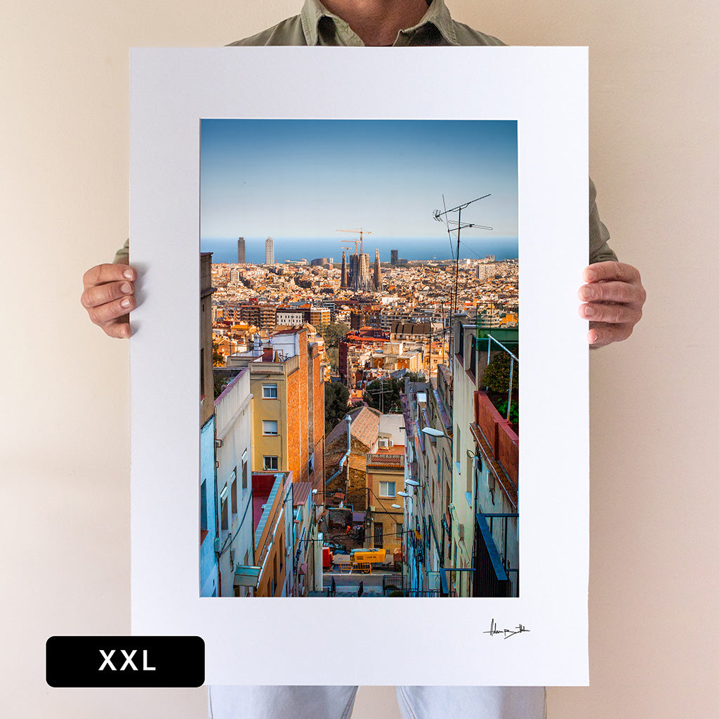 Barcelona Cityscape Print | Spain