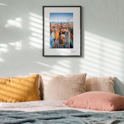 Barcelona Cityscape Print | Spain
