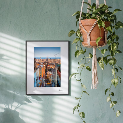 Barcelona Cityscape Print | Spain