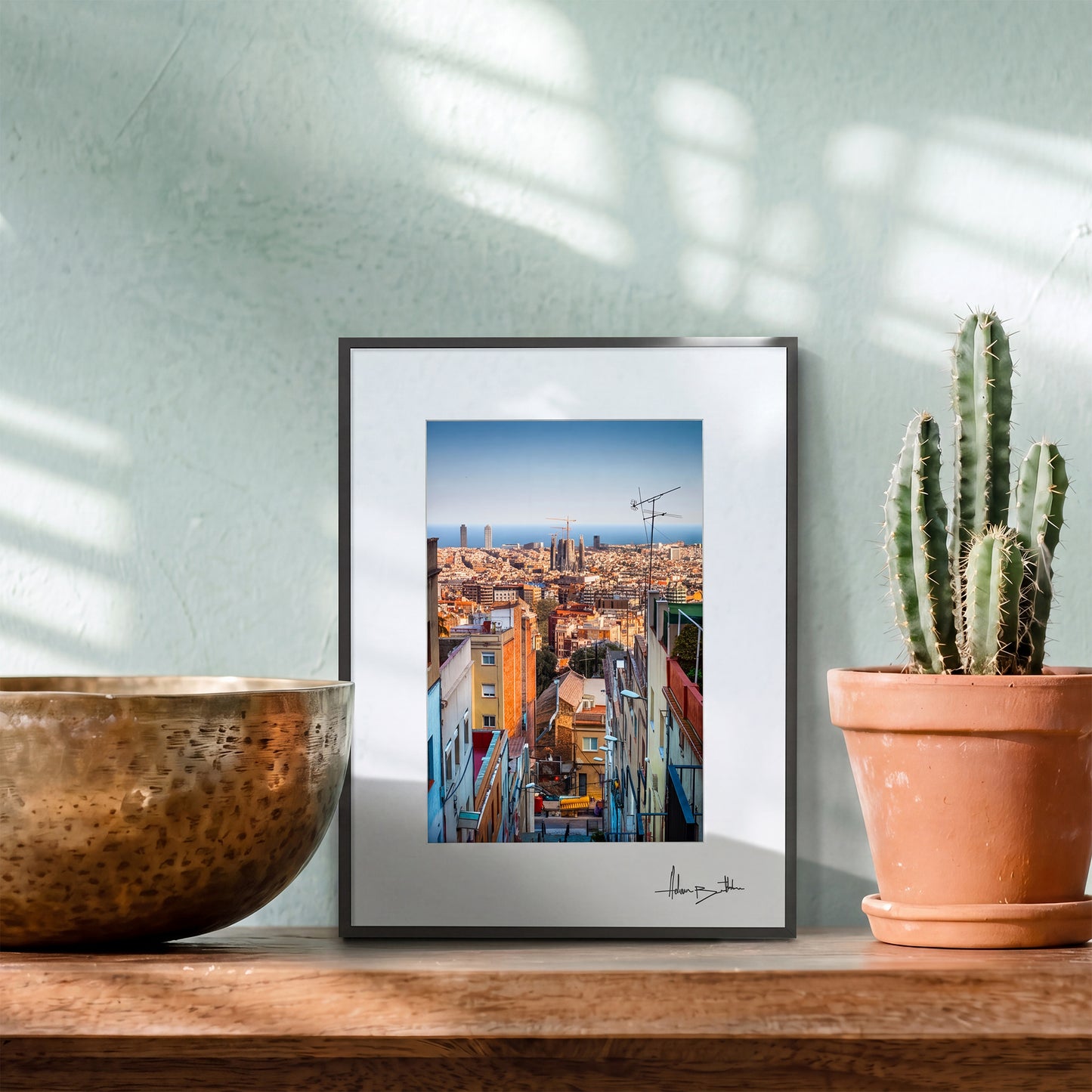 Barcelona Cityscape Print | Spain
