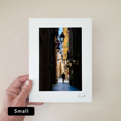 Barcelona Gothic Quarter Print | Spain