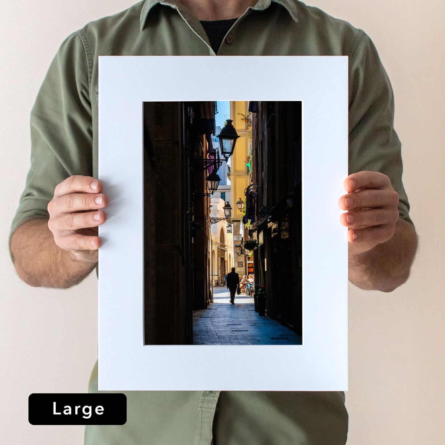 Barcelona Gothic Quarter Print | Spain