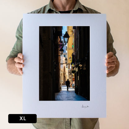 Barcelona Gothic Quarter Print | Spain