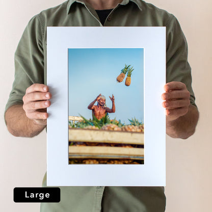 "Catch!" Pineapples Print | Brazil