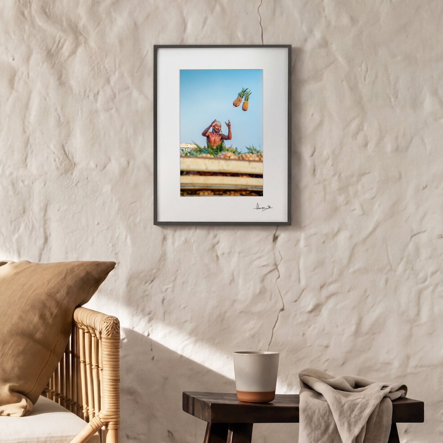 "Catch!" Pineapples Print | Brazil