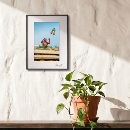 "Catch!" Pineapples Print | Brazil