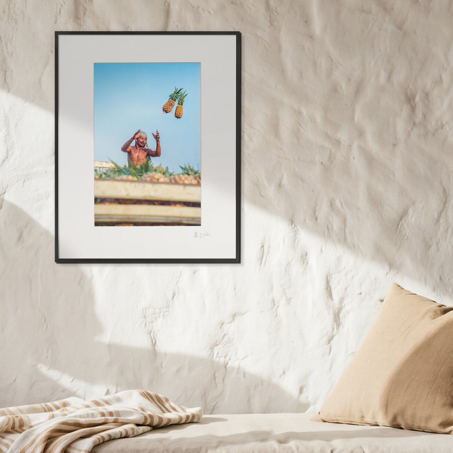 "Catch!" Pineapples Print | Brazil