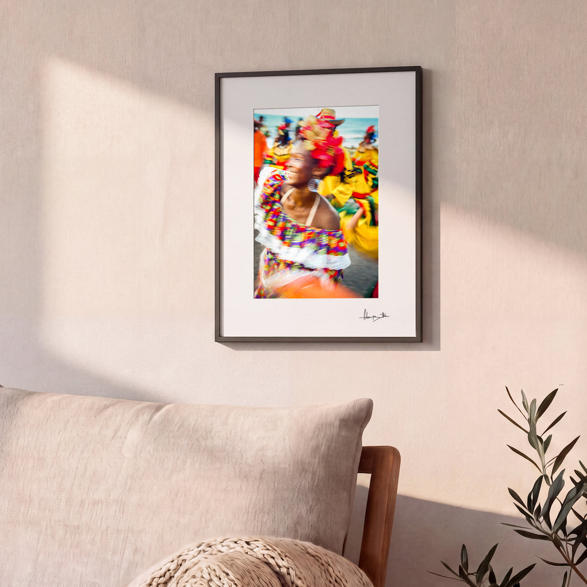 Caribbean Carnival Dancer Photography Print | Cartagena, Colombia