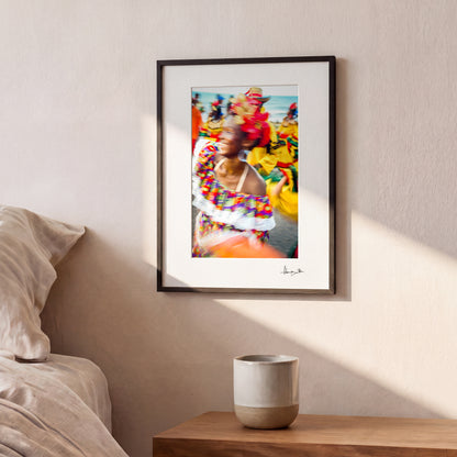 Caribbean Carnival Dancer Photography Print | Cartagena, Colombia