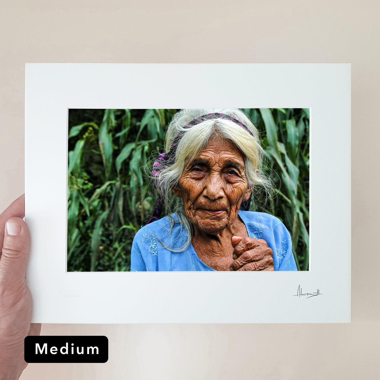 'Her Face Tells a Story' Print | Guatemala