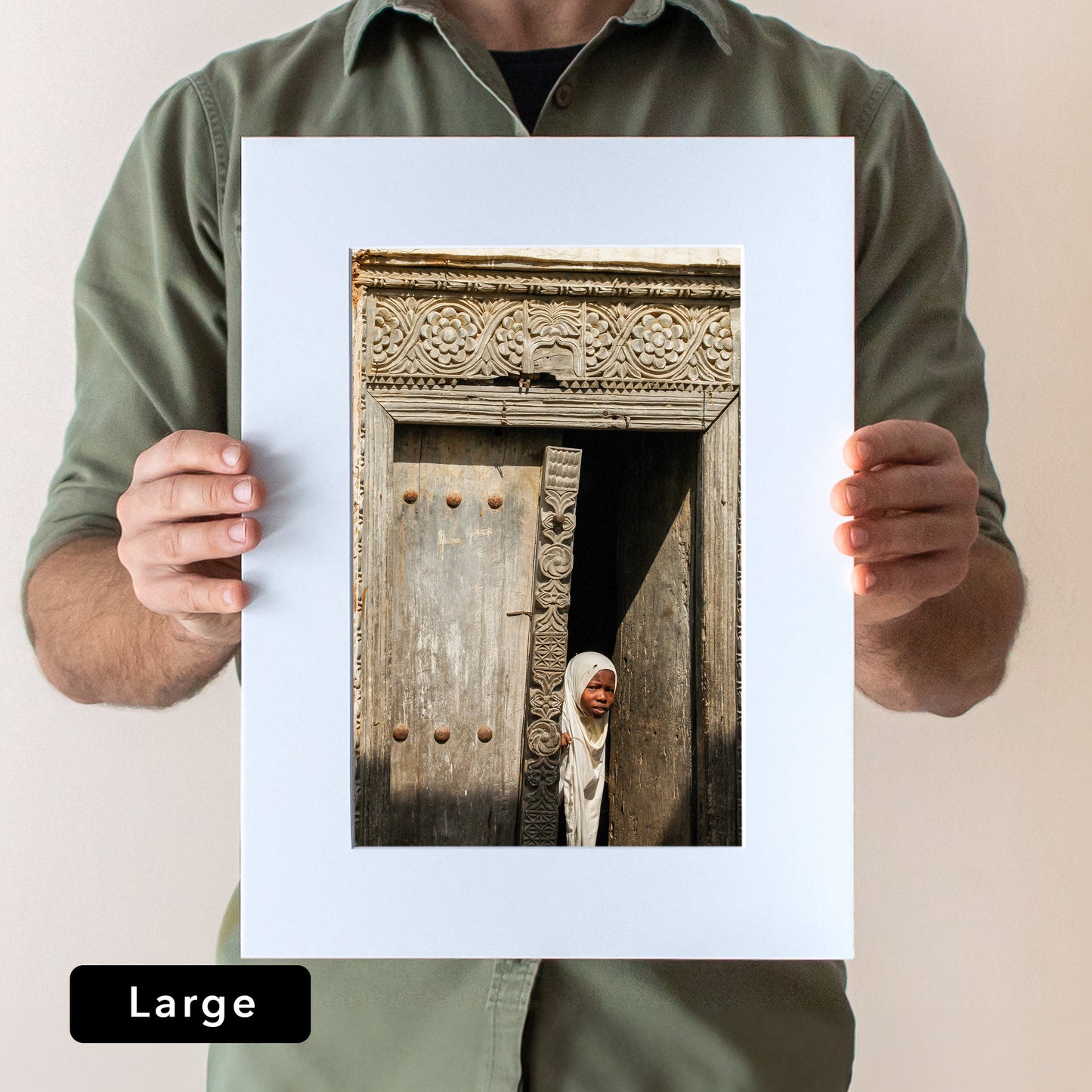 Swahili Doorway Print | Tanzania