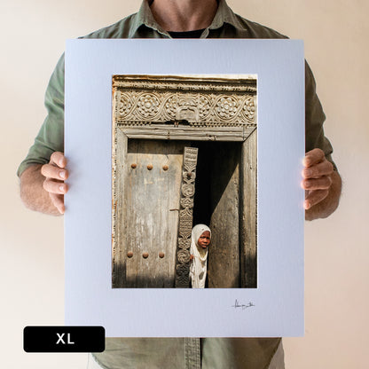 Swahili Doorway Print | Tanzania