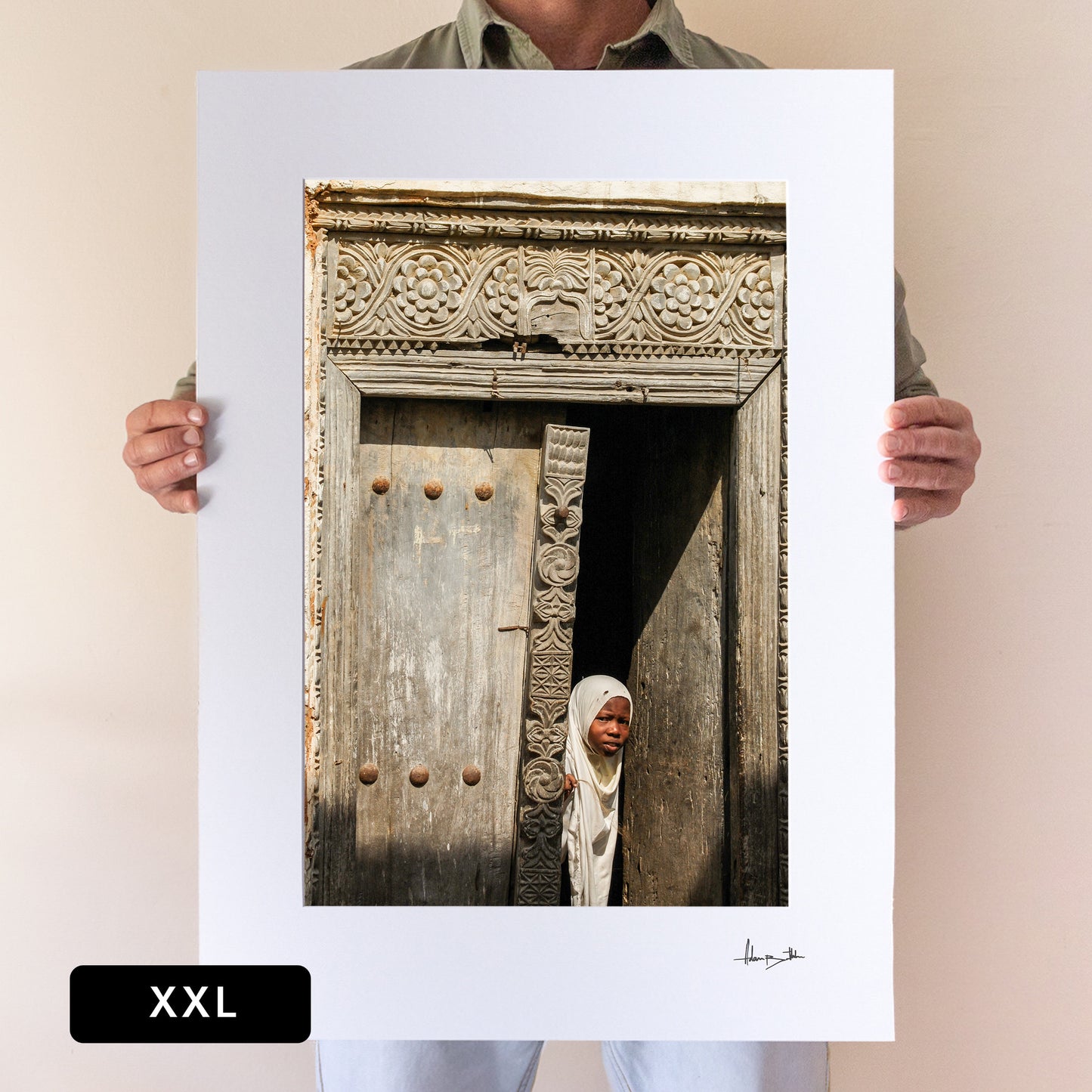 Swahili Doorway Print | Tanzania