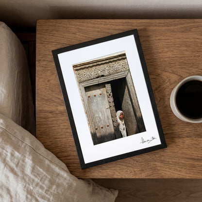 Swahili Doorway Print | Tanzania