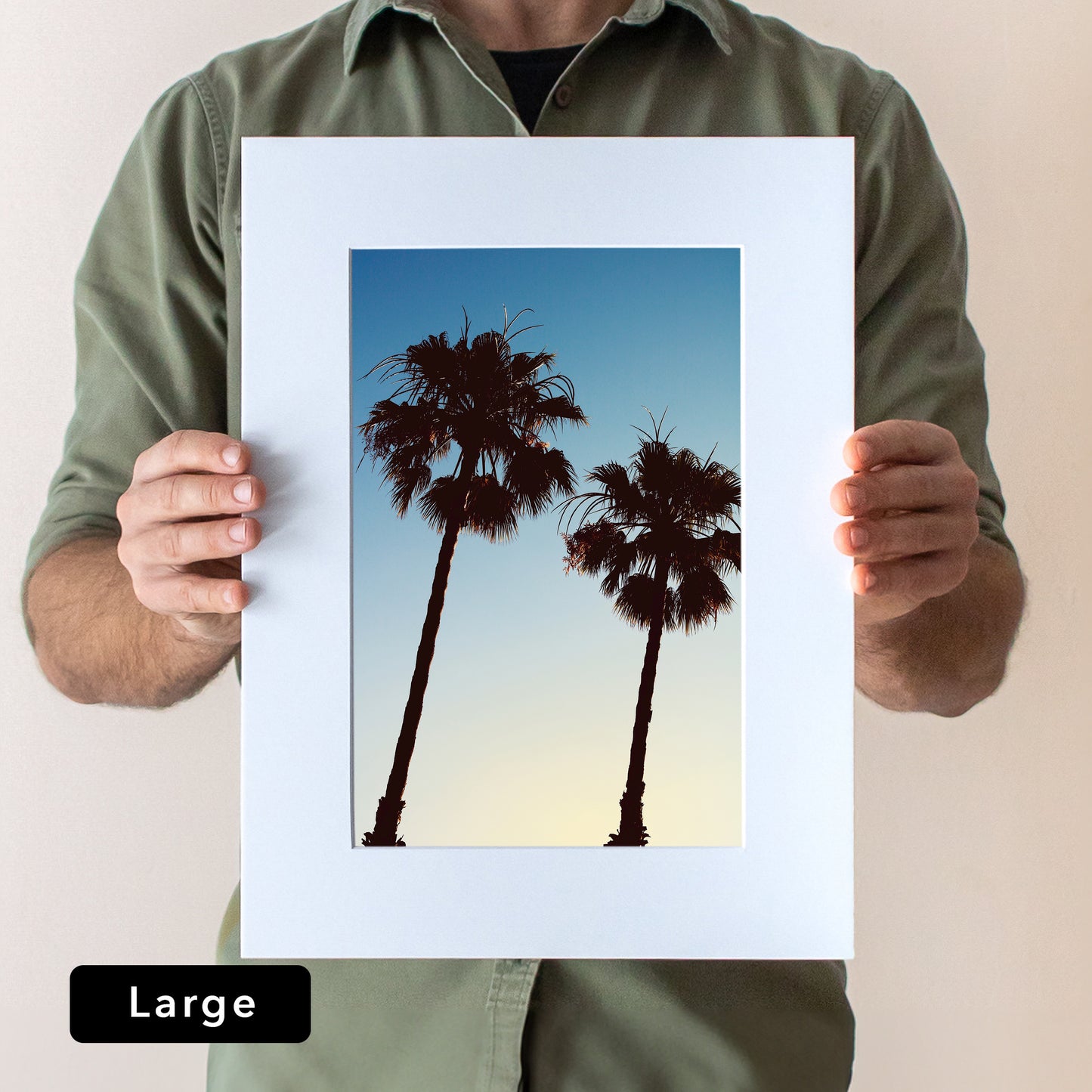 Barcelona Palms Print | Spain