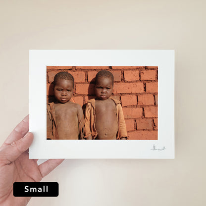 African Twins Print | Tanzania