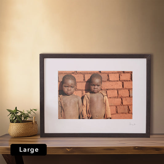 African Twins Print | Tanzania