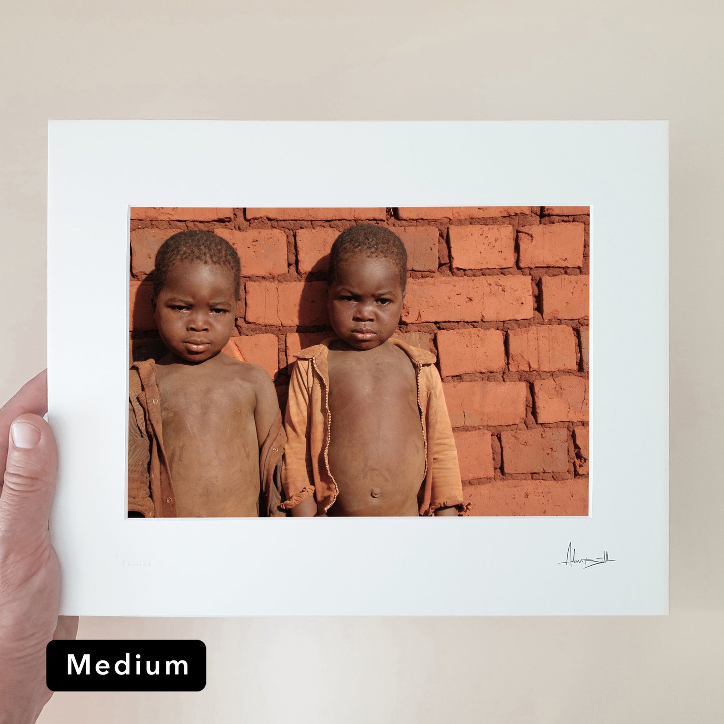 African Twins Print | Tanzania