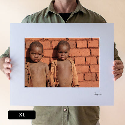 African Twins Print | Tanzania