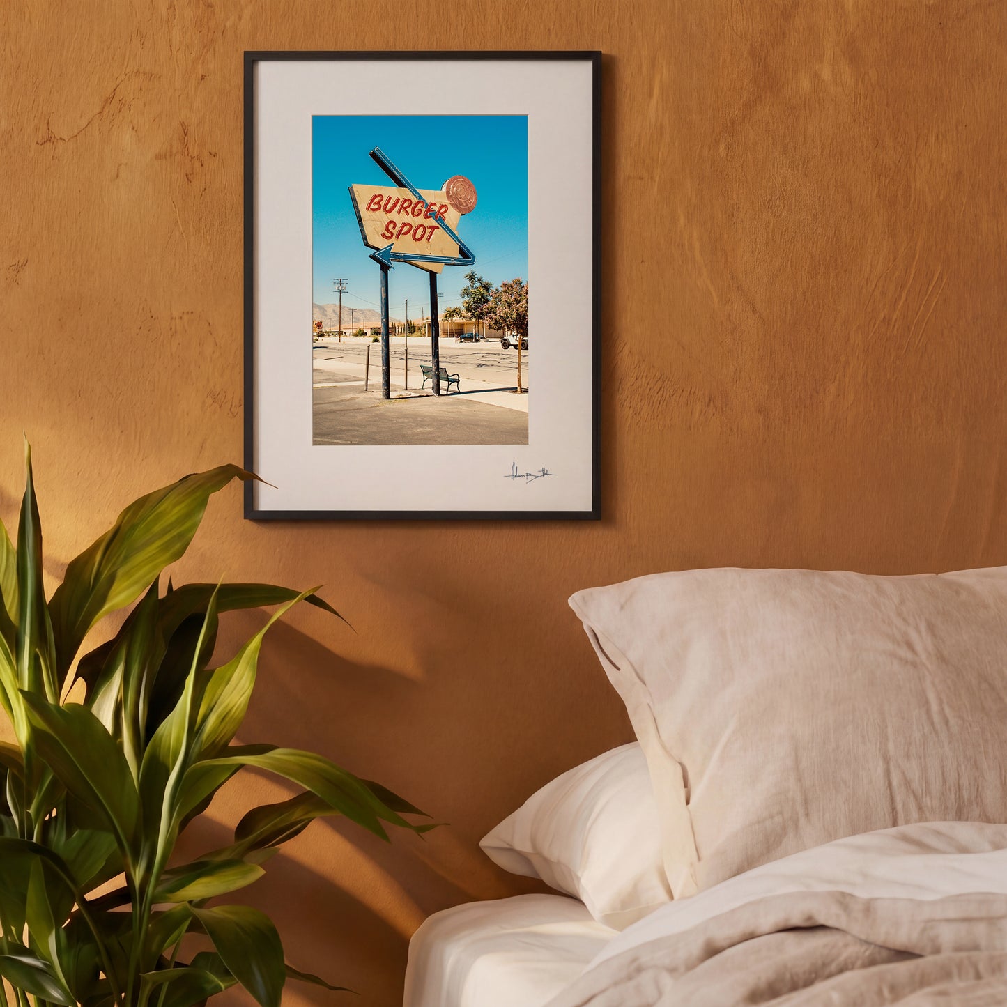 California Burger Spot Print | USA