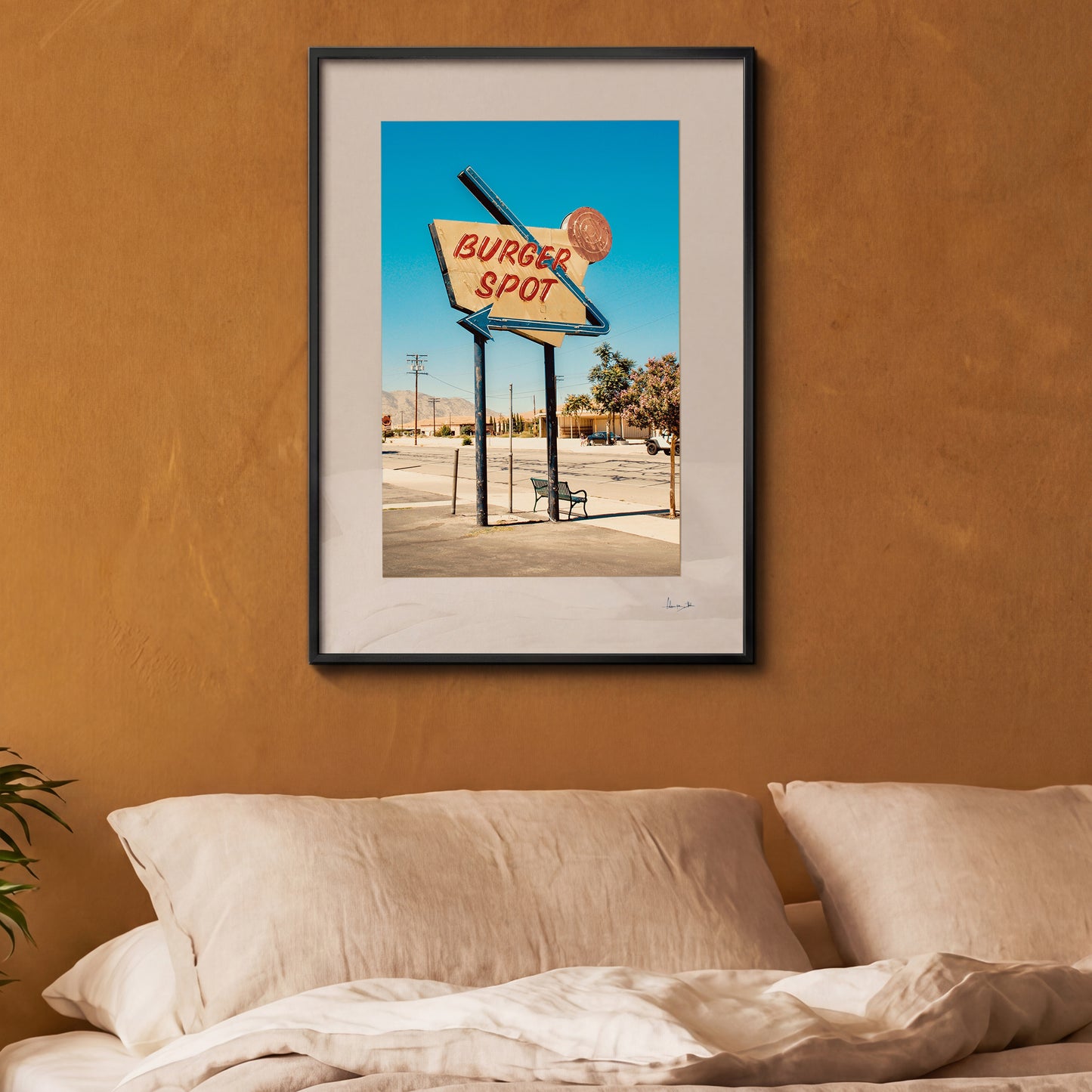 California Burger Spot Print | USA