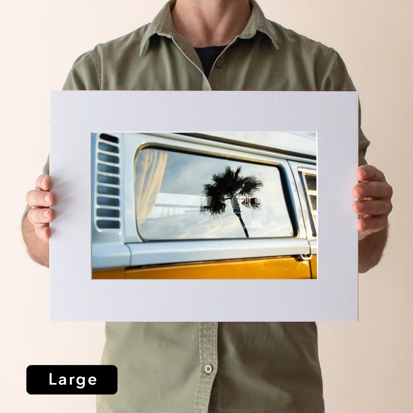 Van Life VW Campervan Print | Spain