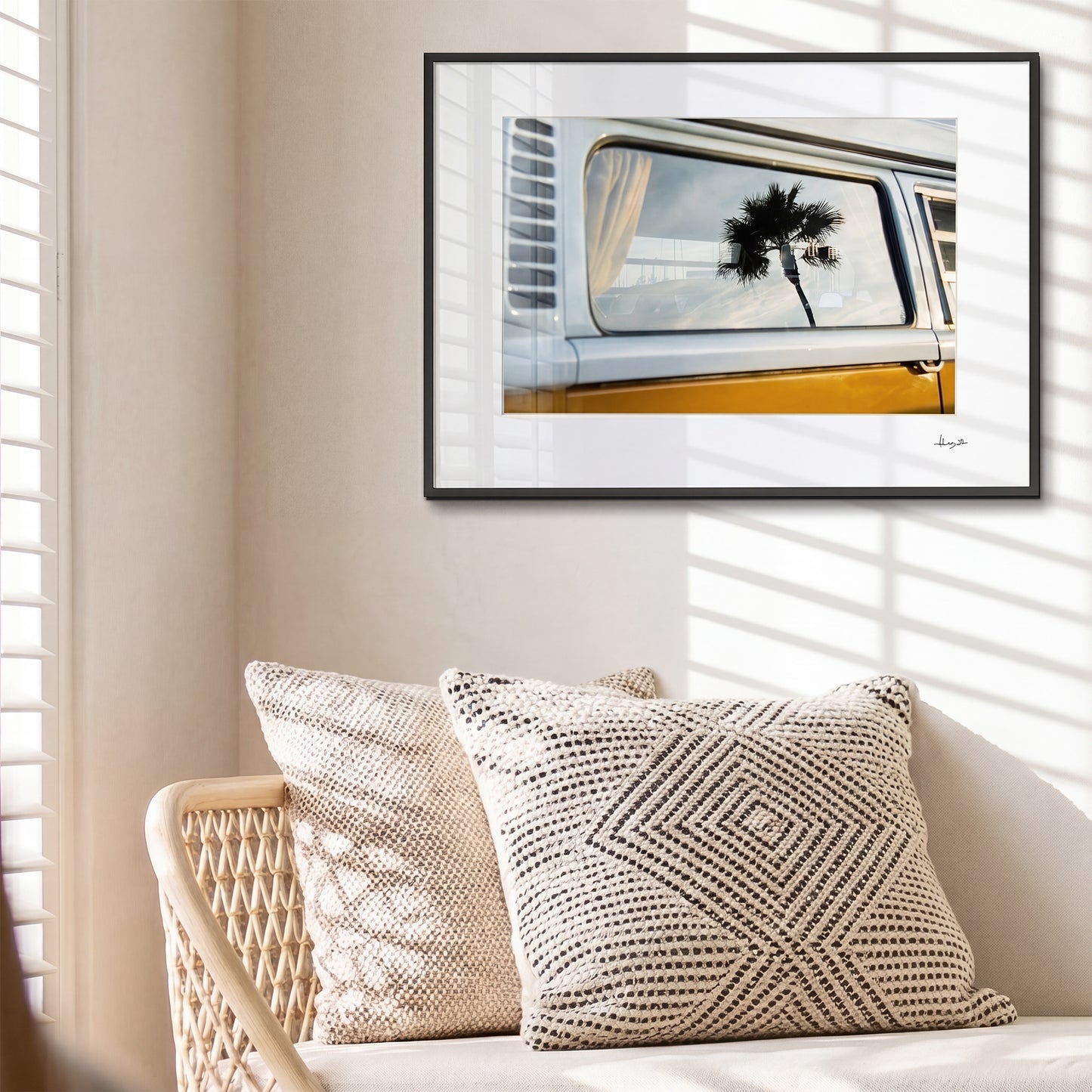 Van Life VW Campervan Print | Spain