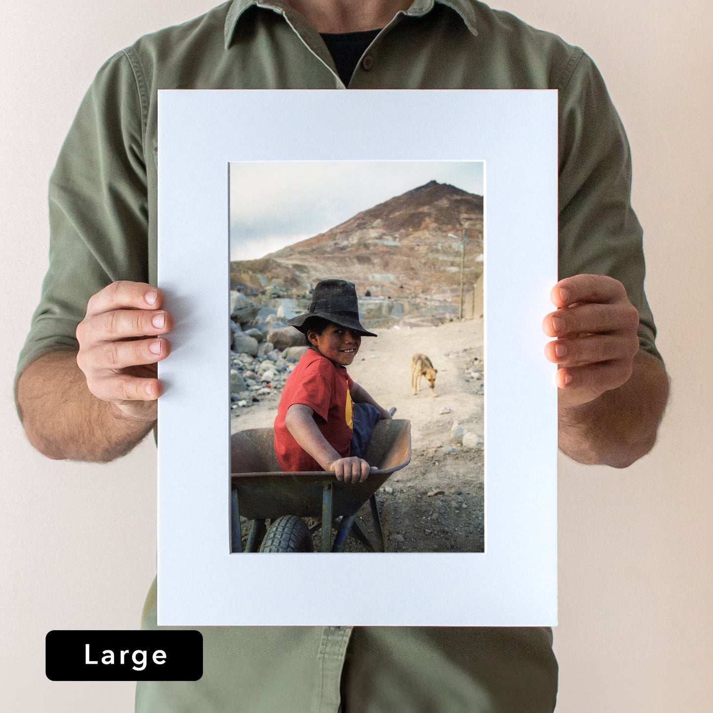 Potosi Miner Boy Print | Bolivia