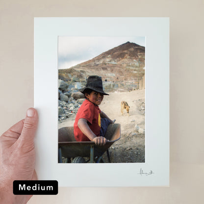 Potosi Miner Boy Print | Bolivia