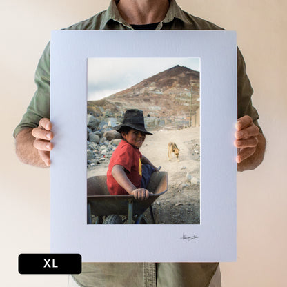 Potosi Miner Boy Print | Bolivia