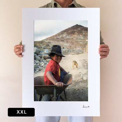 Potosi Miner Boy Print | Bolivia