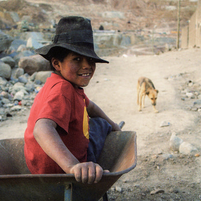 Potosi Miner Boy Print | Bolivia