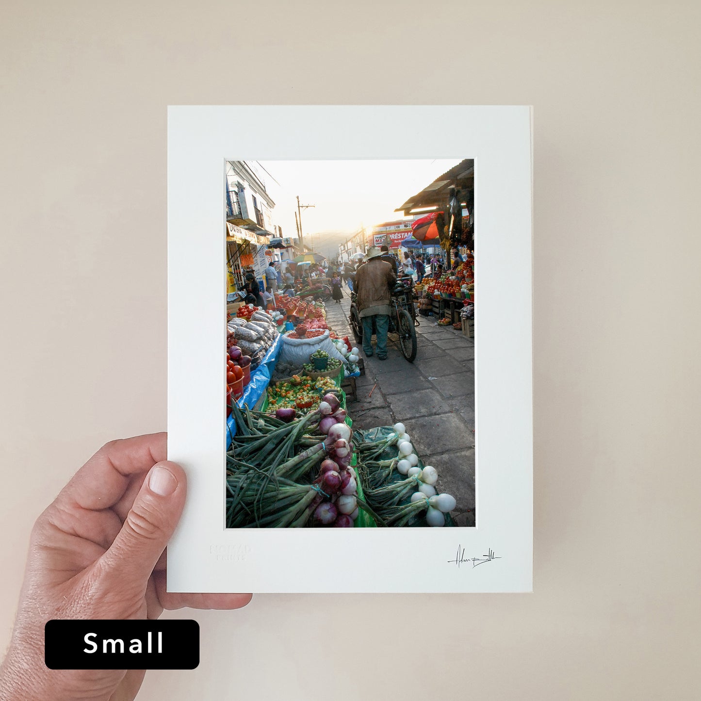 Morning Market in Chiapas Print | Mexico