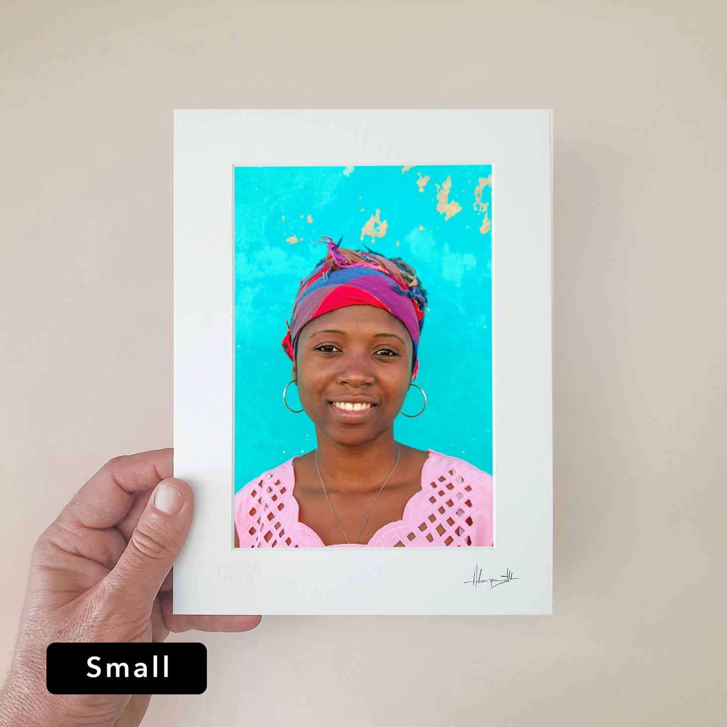 Smiling Eyes Print | Mozambique