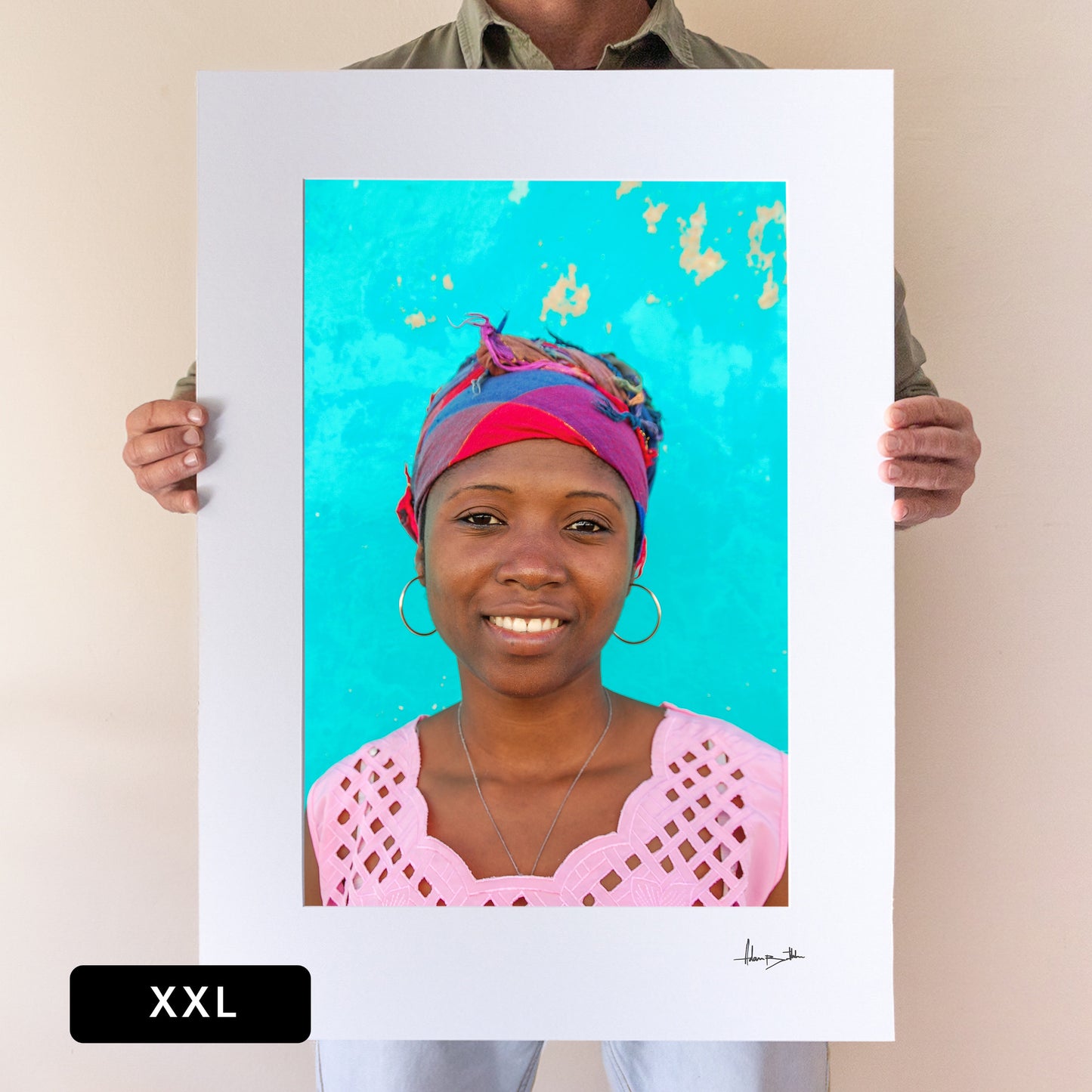 Smiling Eyes Print | Mozambique