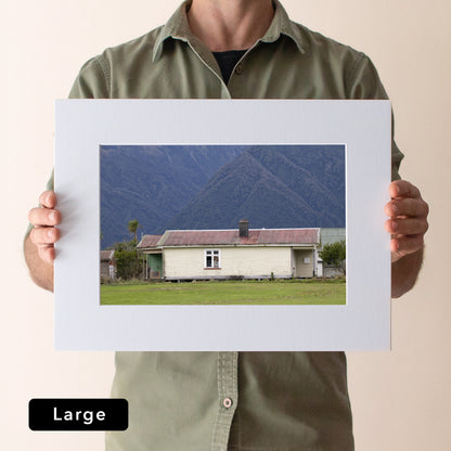 Mountain Hut Print | New Zealand