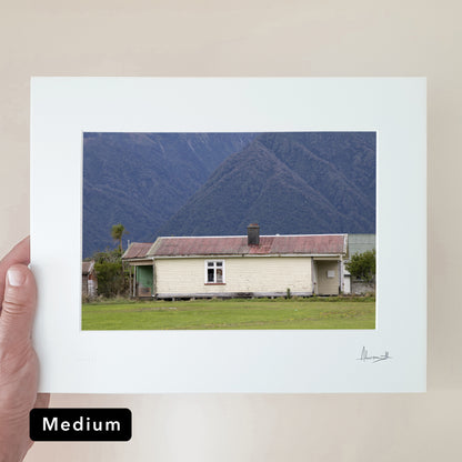 Mountain Hut Print | New Zealand