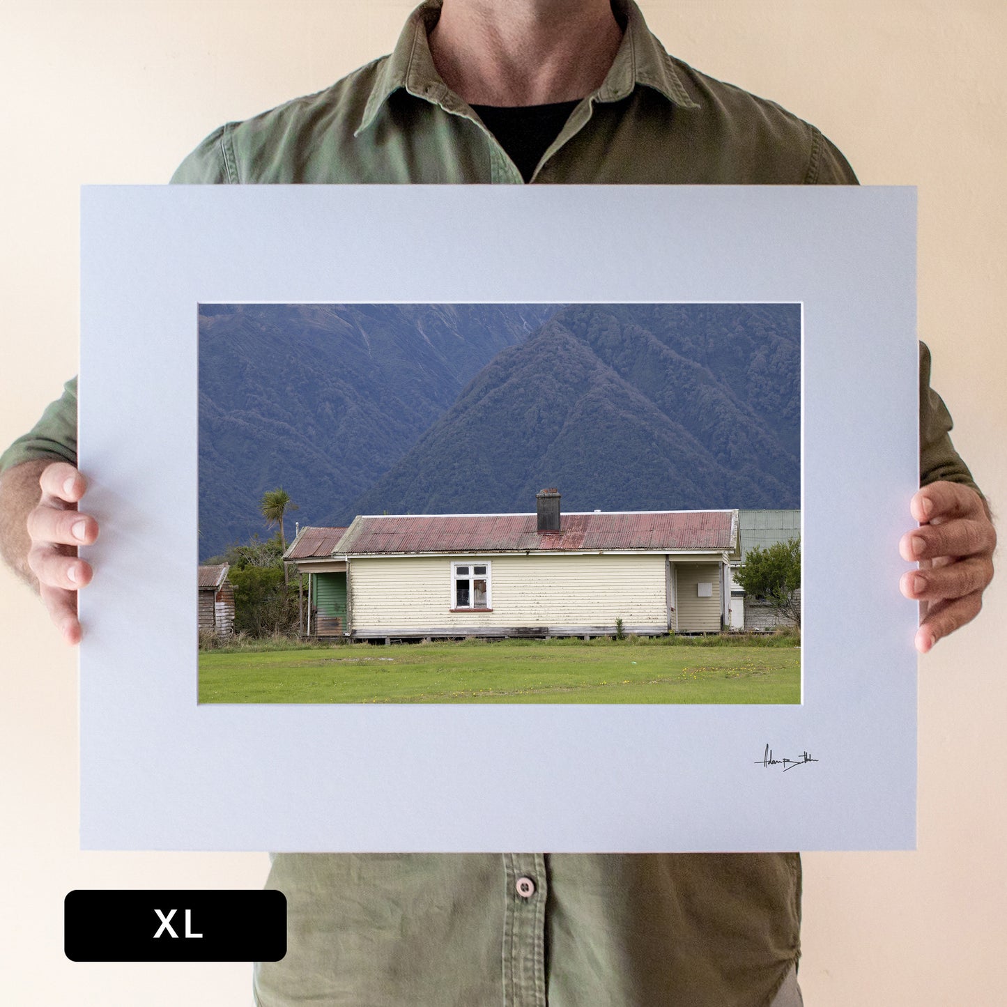 Mountain Hut Print | New Zealand