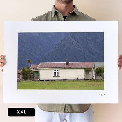 Mountain Hut Print | New Zealand