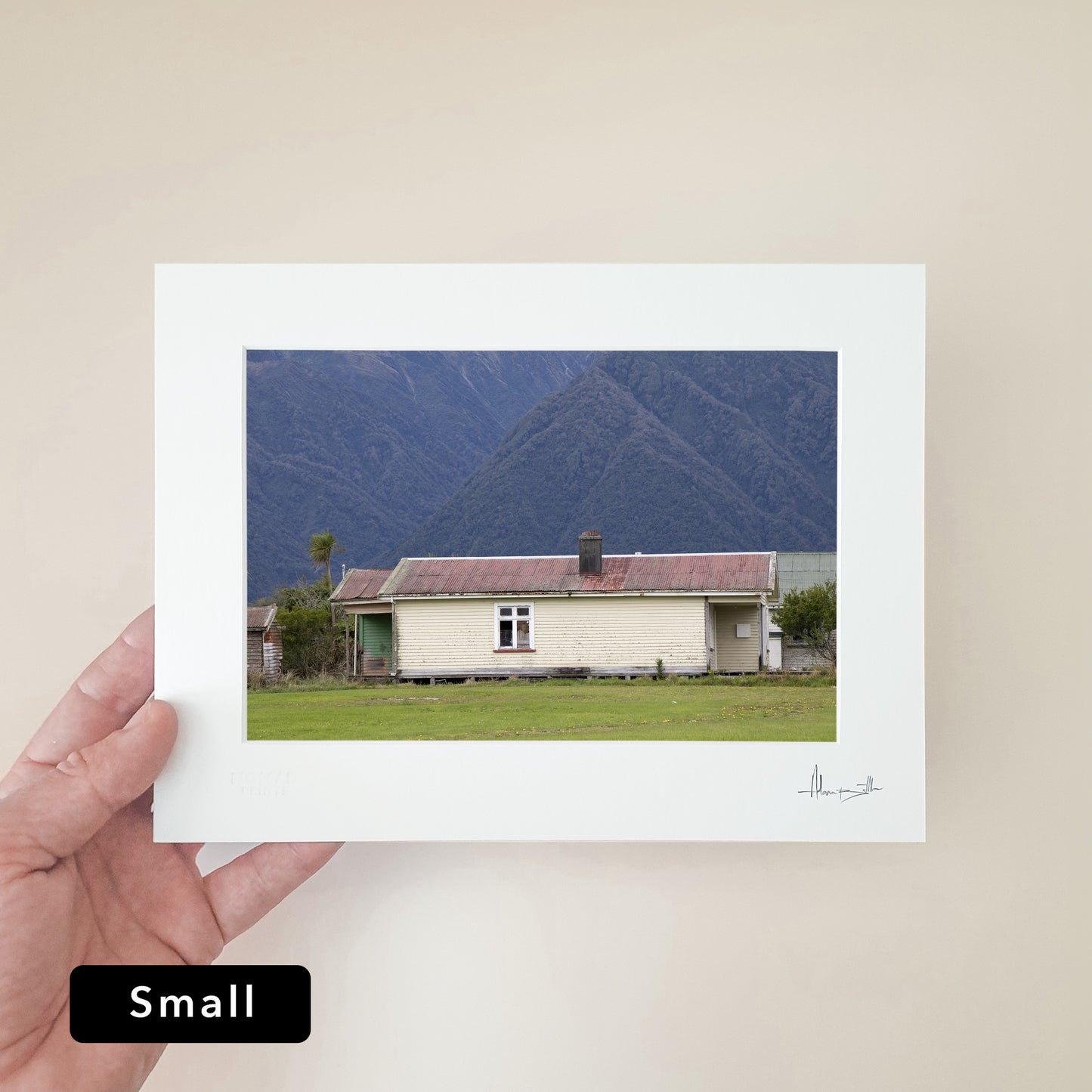 Mountain Hut Print | New Zealand