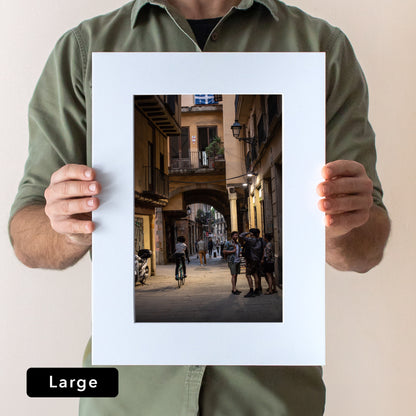 Barcelona Old City Print | Spain