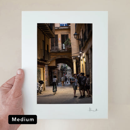 Barcelona Old City Print | Spain